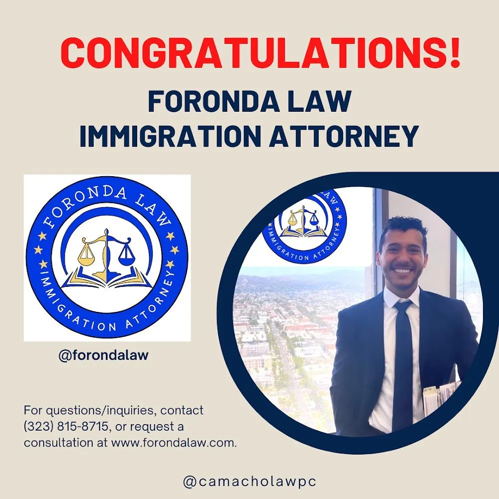 Assisted Ivan, an immigration attorney, with forming a Professional Corporation for Foronda Law.