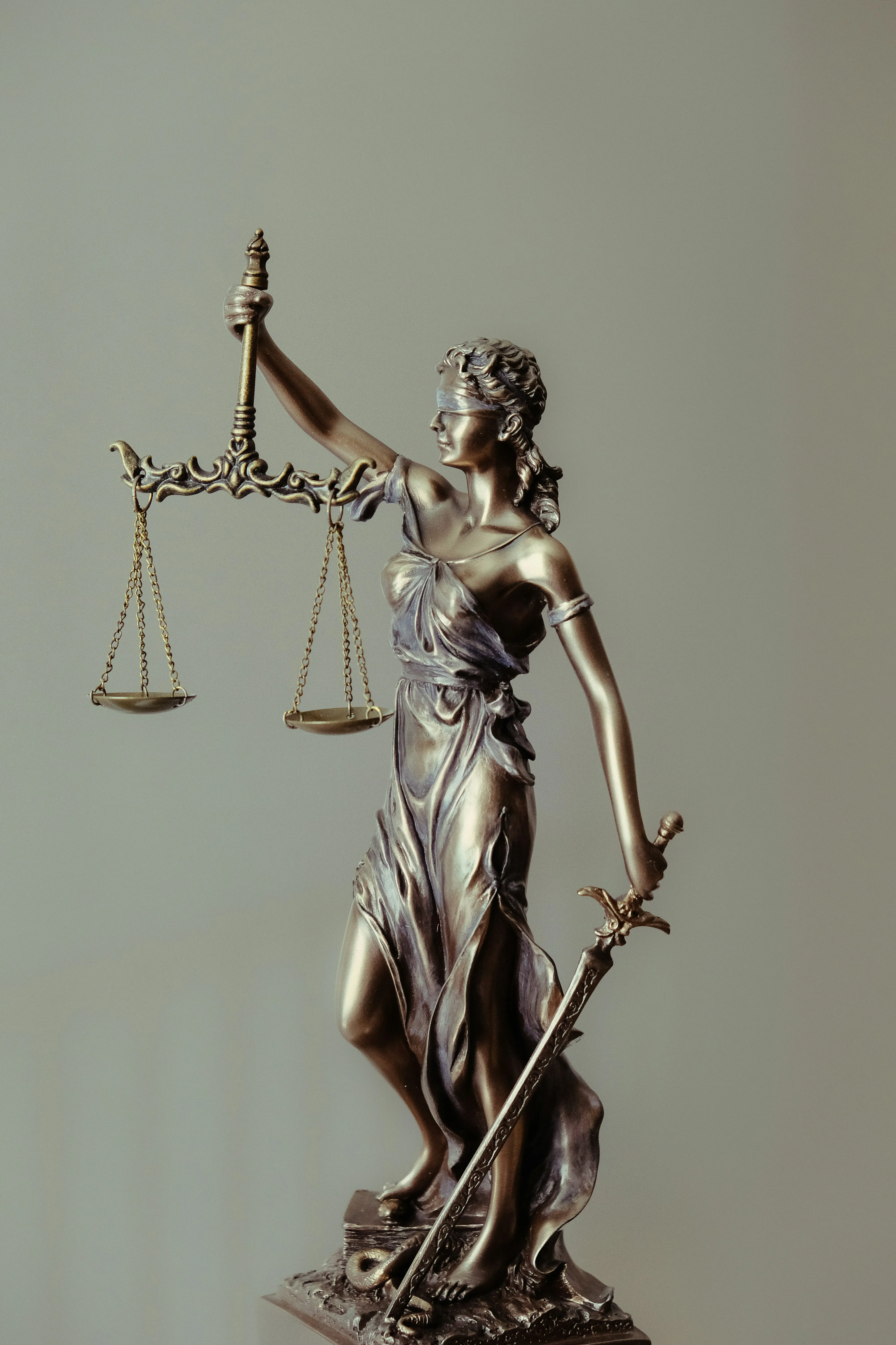 Lady Justice statue — symbol of law and justice
